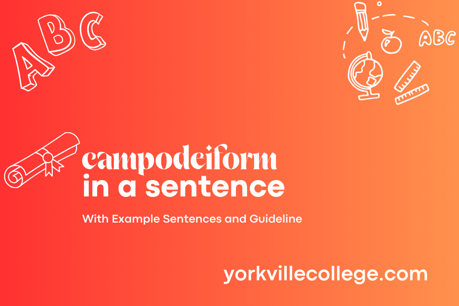 campodeiform in a sentence