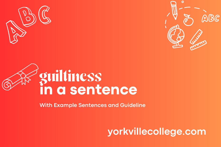 guiltiness in a sentence