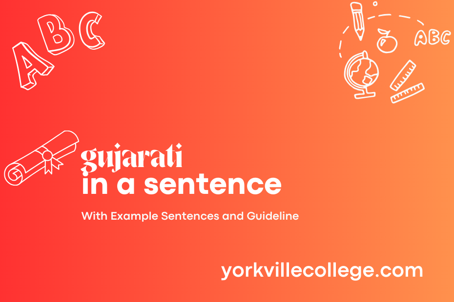 gujarati in a sentence