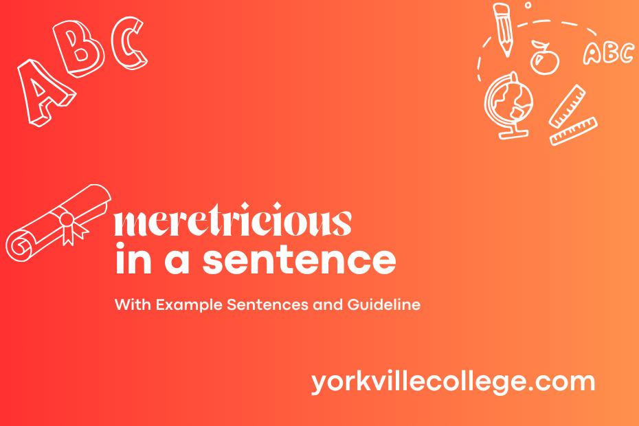 meretricious in a sentence