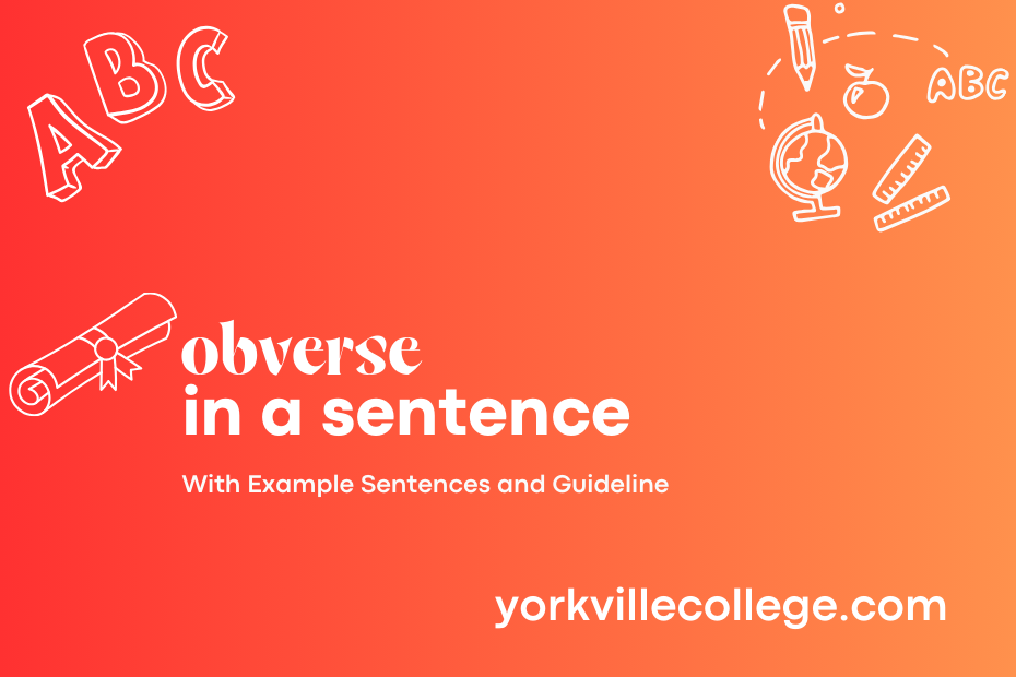 obverse in a sentence